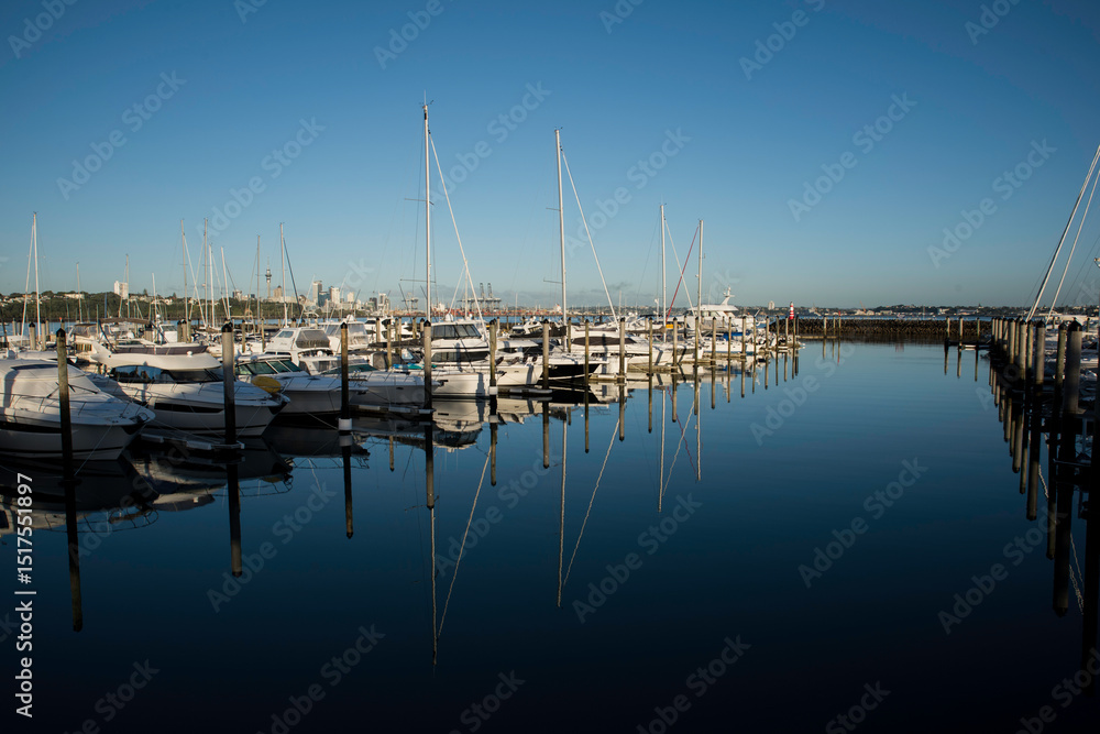 Fototapeta premium boats in marina