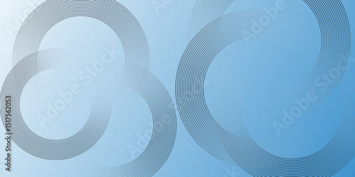 Abstract background with circle white abstract geometric background with soft light white paper circle. line with architecture futuristic background minimal concept vector illustration subtle design. 