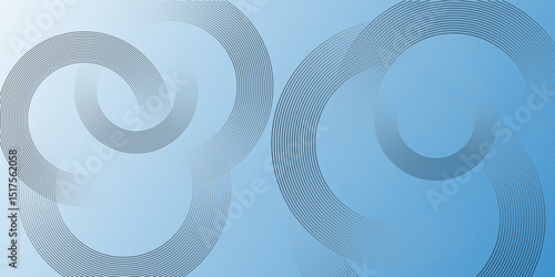 Abstract background with circle white abstract geometric background with soft light white paper circle. line with architecture futuristic background minimal concept vector illustration subtle design. 
