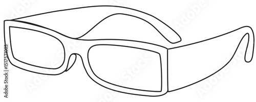 optical eyeglasses frame coloring page