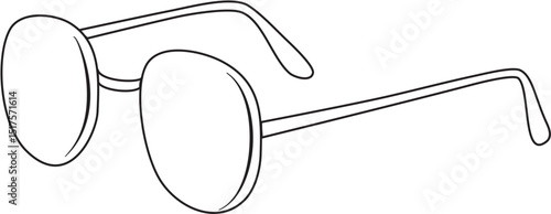 optical eyeglasses frame coloring page