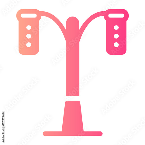 traffic light gradient icon