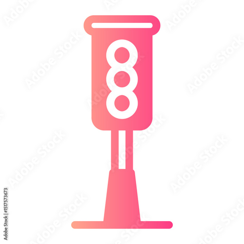 traffic light gradient icon
