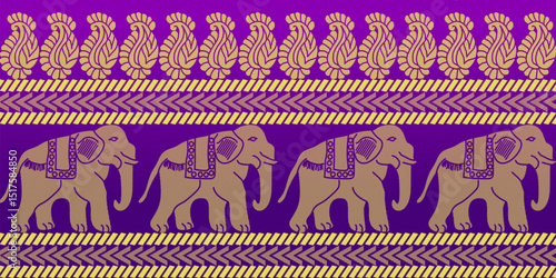 beautiful graphic saree design and this sari design is in Indian style which is for textile fashion industry and it can be used as wallpaper backdrop and website bg this style is originated in india 