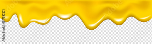 Oil splash and drop or melted butter texture.