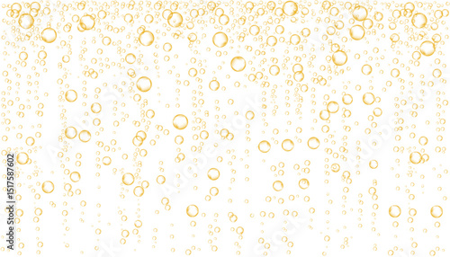 Champagne., orange sparkling water or beer.
