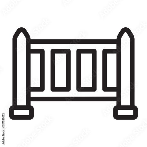 fence line icon