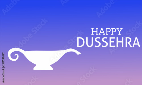 Dussehra day background. Suitable for greeting cards, greeting cards and posters of Indian Festival Dussehra Navratri