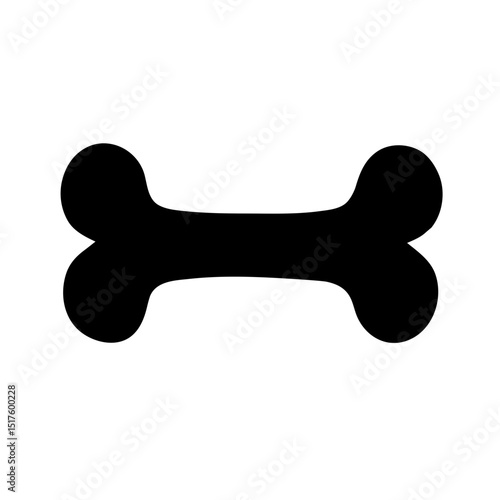 dog bone isolated on white