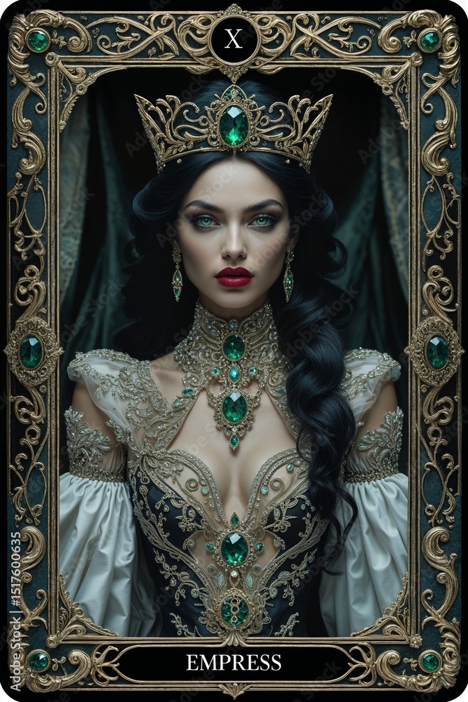 Obraz premium The Empress Card Tarot