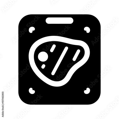 Silhouette Illustration of Porkchop