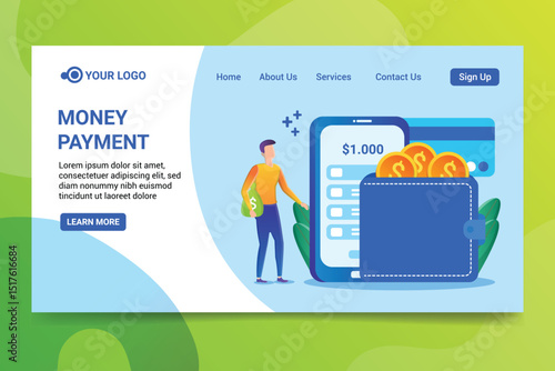 Online Money Payment with Mobile Wallet and Digital Currency