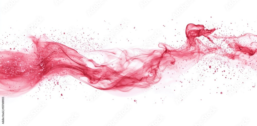 Abstract crimson fluid flow Abstract crimson fluid flow