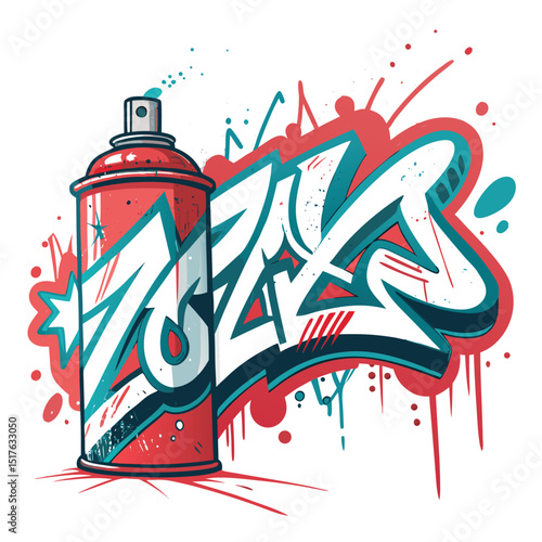 Render a glitching, corrupted graffiti tag with vibrant animated error effects; pixelation, scanlines, and color distortions.  Focus on a dynamic, unsettling aesthetic.