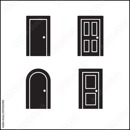 Entry Door Silhouettes