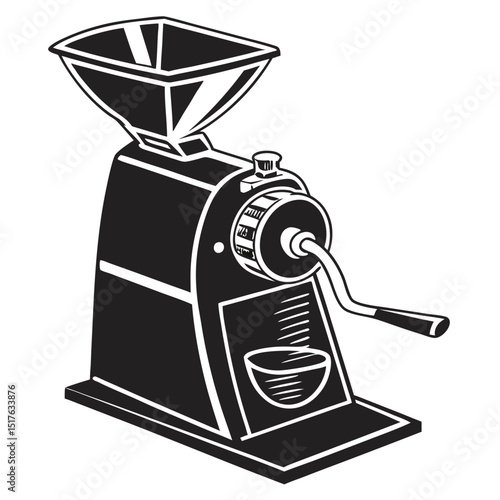 vector illustration of an old fashioned scale