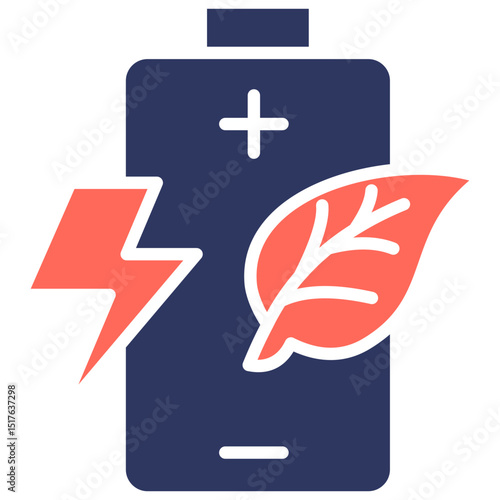 Battery Eco Icon