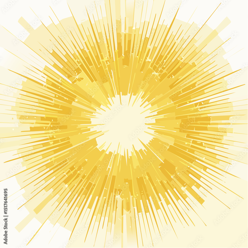 Fototapeta premium Golden shines background abstract background vector illustration
