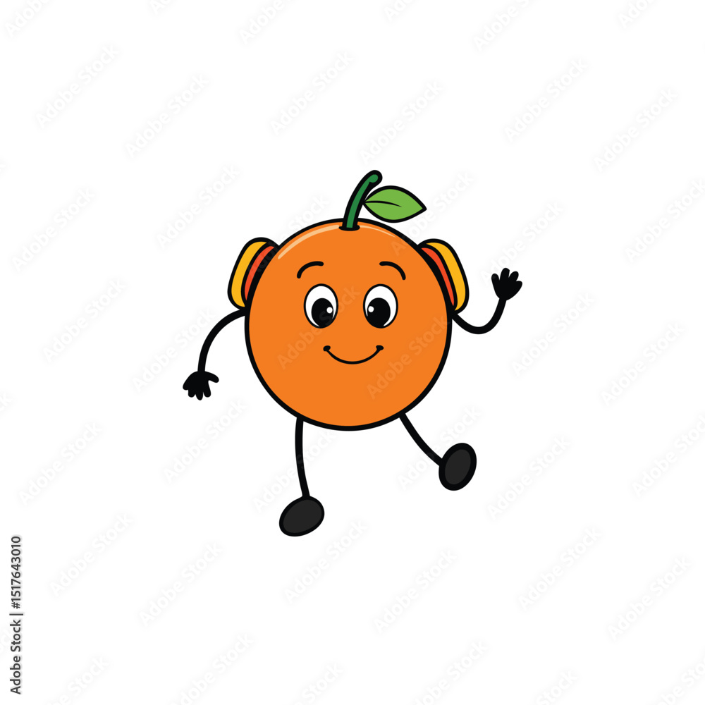 Obraz premium happy orange