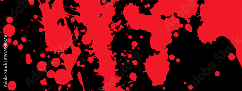 Bloody spray abstract backdrop. Halloween or crime scene designs.