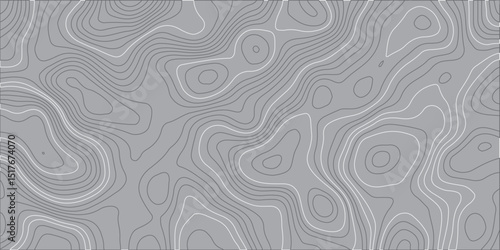 "Create a vector illustration of a modern and minimalist design with flowing, undulating lines that evoke a sense of natural topography, rendered in varying shades of light and medium grey."