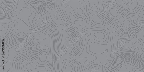 Generate a seamless pattern resembling gray vinyl fabric with a subtle, organic topographic texture. The design should feature intricate, flowing contour-like lines in a slightly darker shade of gray 