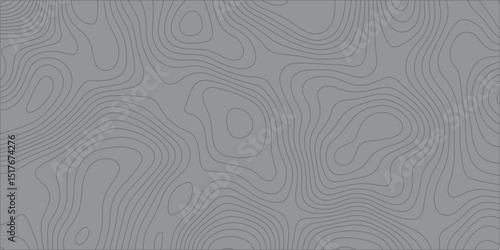 Generate a seamless pattern resembling gray vinyl fabric with a subtle, organic topographic texture. The design should feature intricate, flowing contour-like lines in a slightly darker shade of gray 