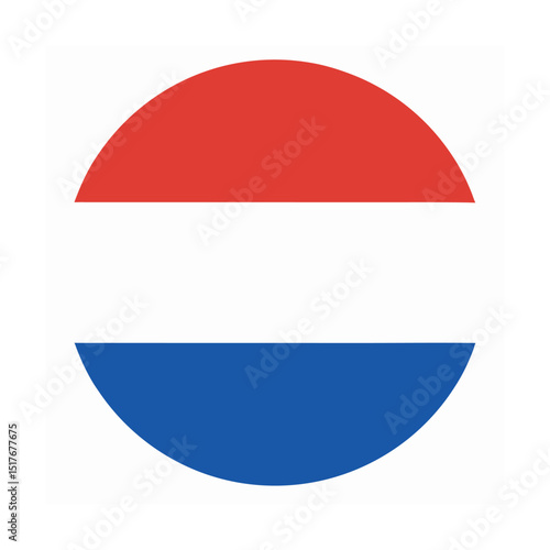Free Download Round Glossy Badge of the Flag of Serbia with Watercolor Effect - GFXLoad