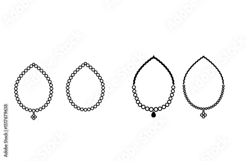 ネックレスのセット