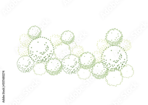 architecture drawing plant tree top view plan greenery vegetation vector. design nature architectural landscape set element illustration bush garden flora sapling minimal. architect isolated.