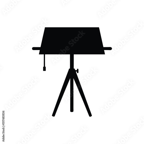 tripod isolated on white