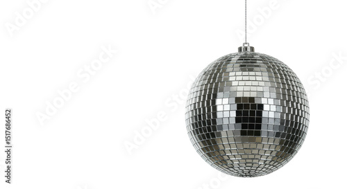 Isolated Disco Ball