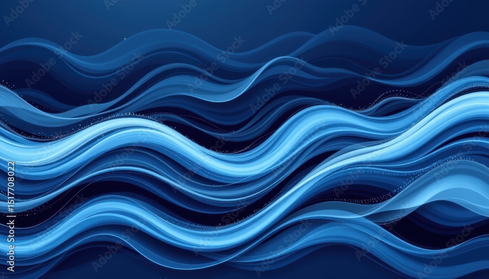 Abstract Blue Wave Background Design Elegant Flowing Lines Swirling Curves for Website Banner Abstract Blue Wave Background Design Elegant Flowing Lines Swirling Curves for Website Banner