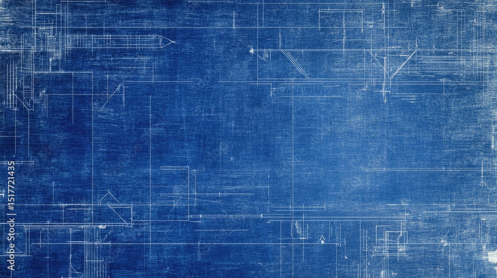 Factory blueprint design overlaying a solid dark gray industrial background Factory blueprint design overlaying a solid dark gray industrial background