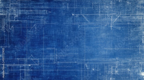 Factory blueprint design overlaying a solid dark gray industrial background