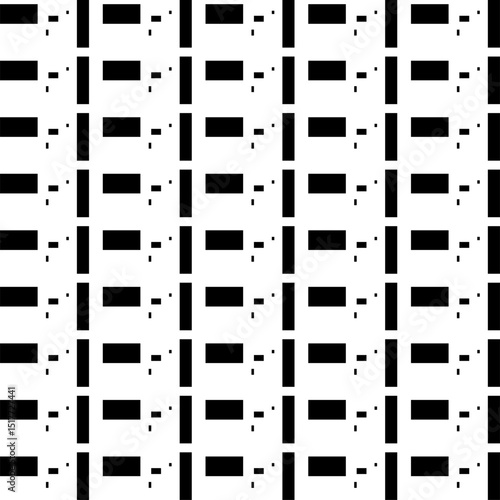 black and white seamless pattern box squares geometric vector illustrations
