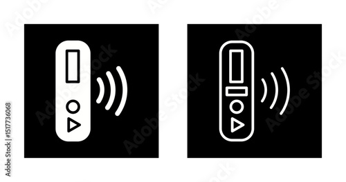 Digital Voice Recorder Vector Icon