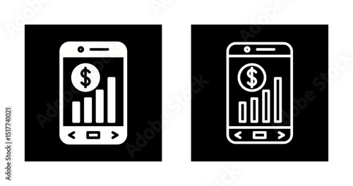 Sales Forecasting Vector Icon