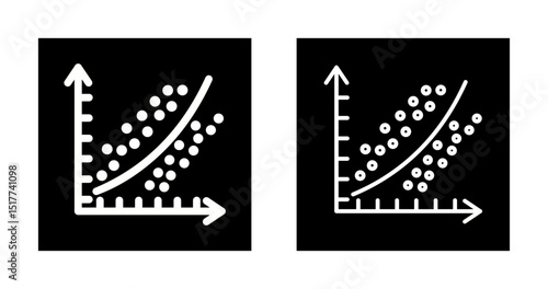 Regression Analysis Vector Icon