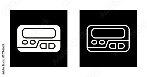 Pager Vector Icon