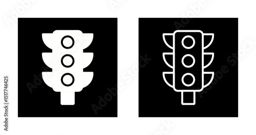 Semaphore Vector Icon
