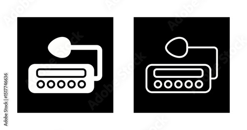Taxi Radio Vector Icon