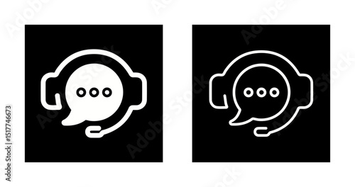 Live Chat Vector Icon