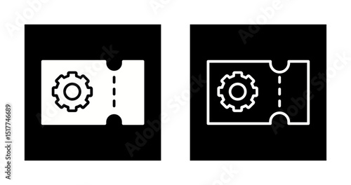 Support Ticket Vector Icon