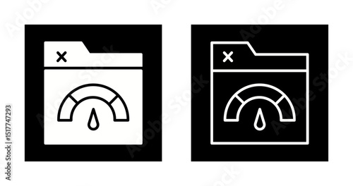 Bandwidth Vector Icon