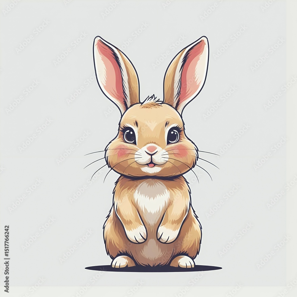 Obraz premium illustration of a rabbit