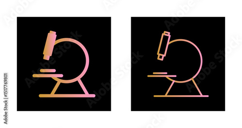 Microscope Icon Design