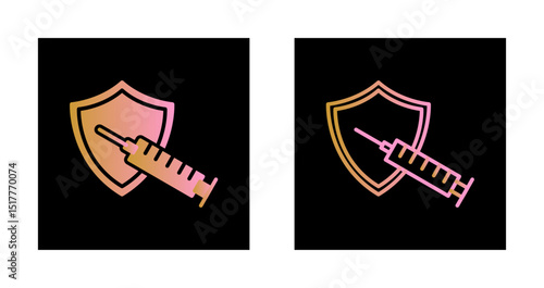 Vaccination Icon Design