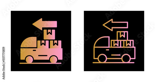 Order Return Icon Design