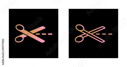 Paper Cutting Icon Design